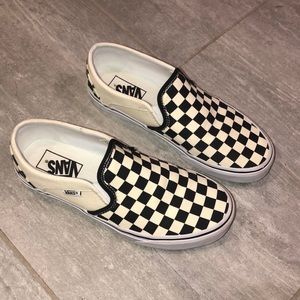 Checkered vans